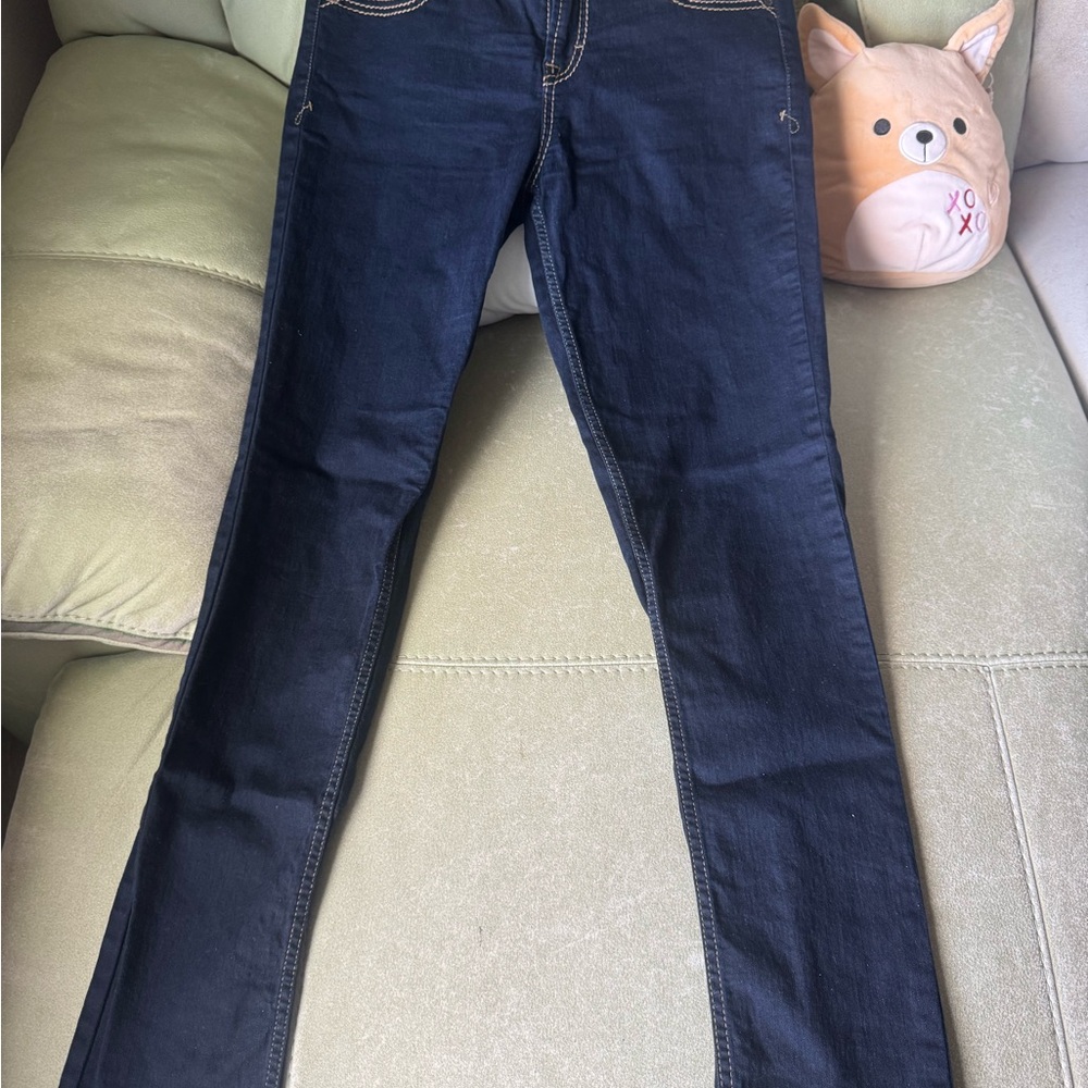 Jordache Navy Blue Skinny Jeans Classic Fit